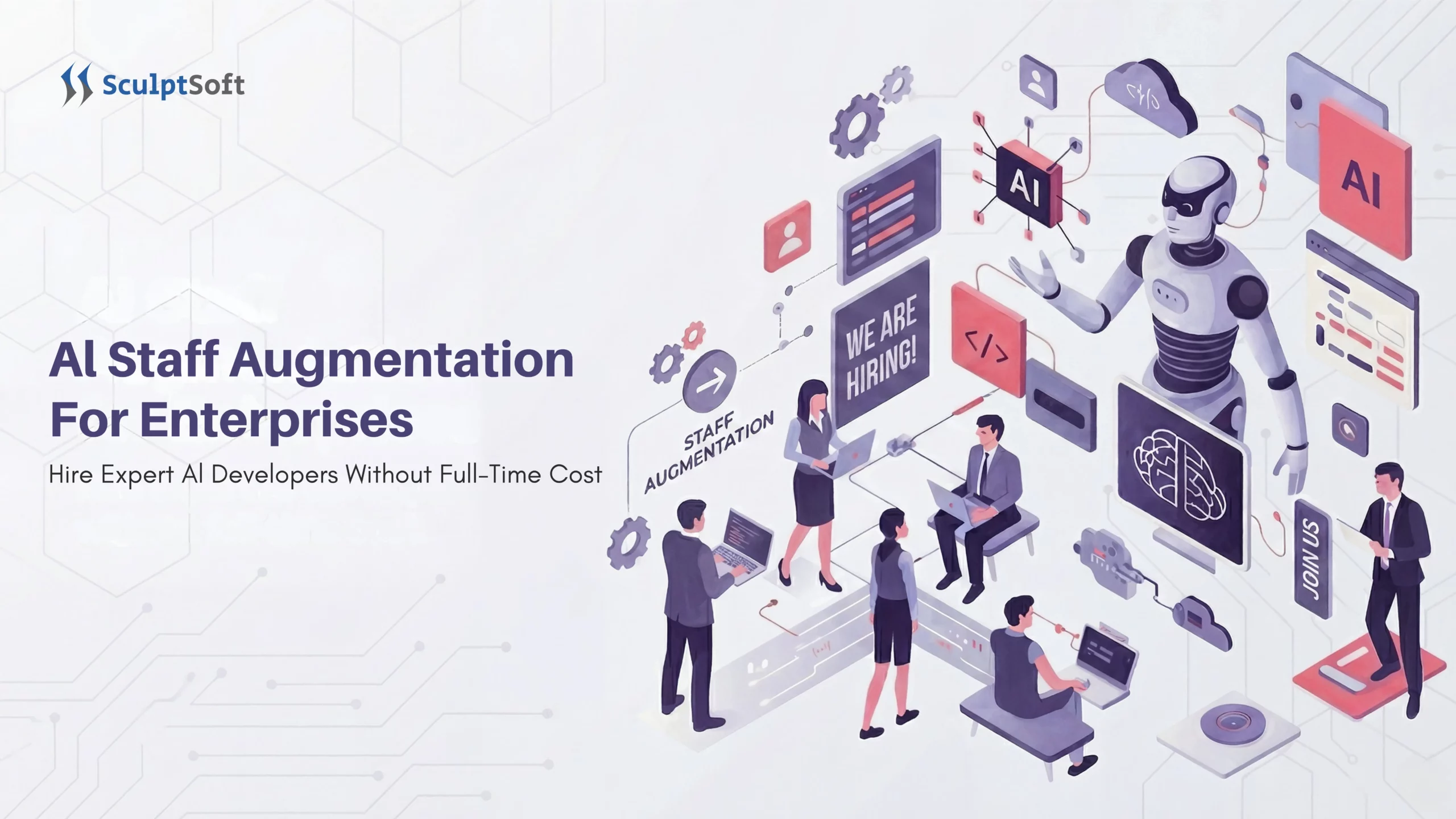 AI staff augmentation for enterprises to hire AI developers faster
